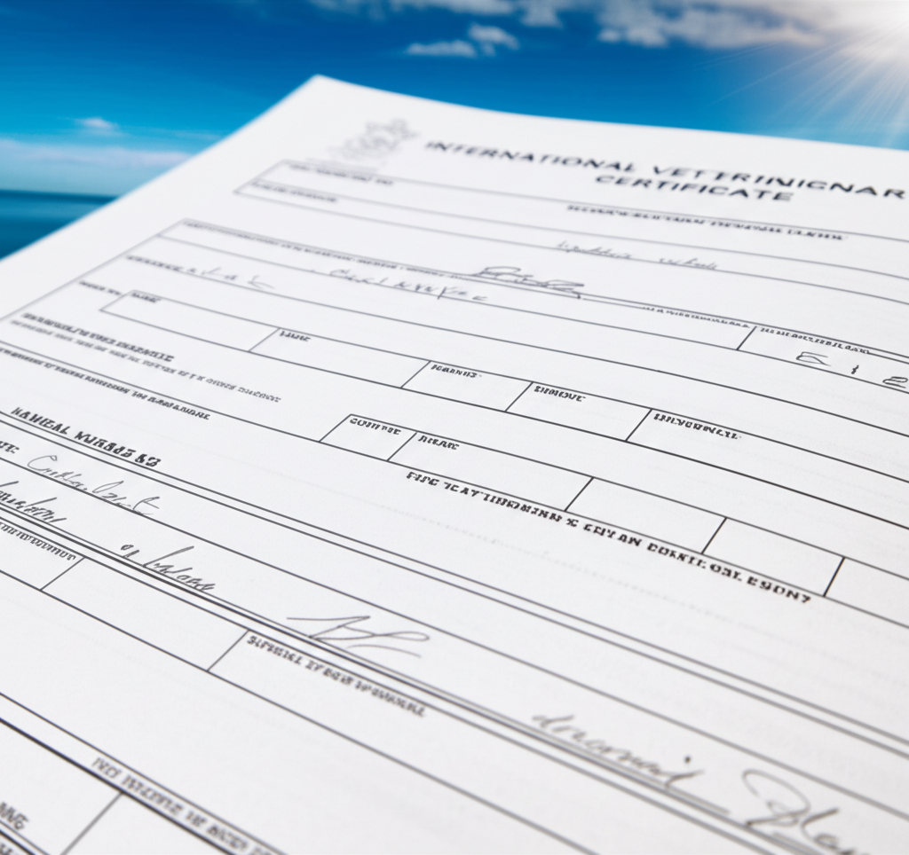 Certificado Veterinário Internacional para pets