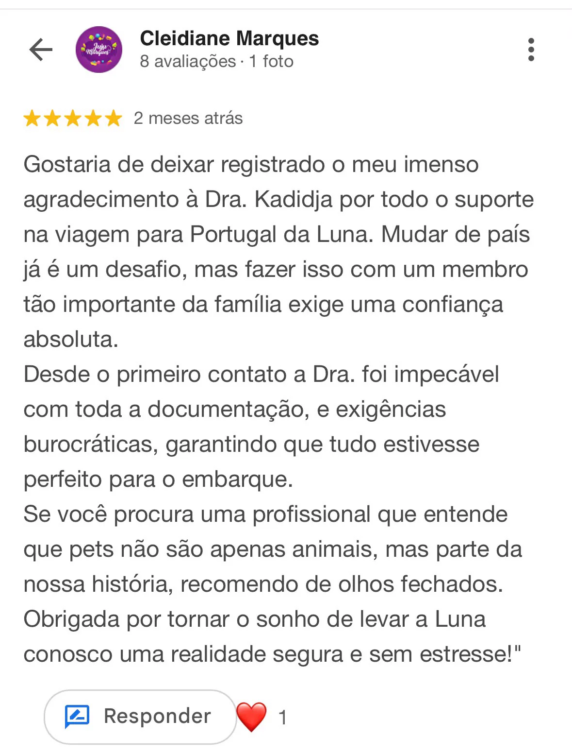 Depoimento de cliente 11