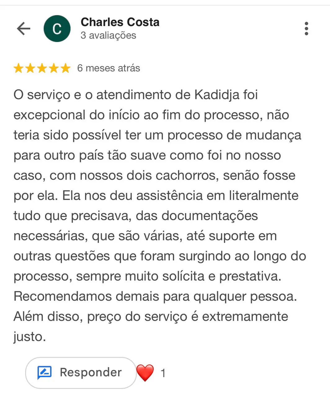 Depoimento de cliente 6